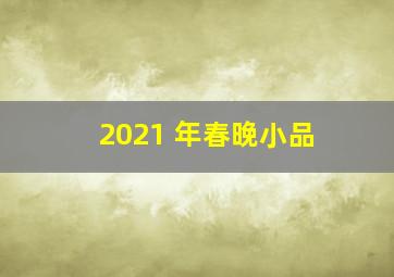 2021 年春晚小品